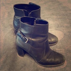 Ralph Lauren zip up booties